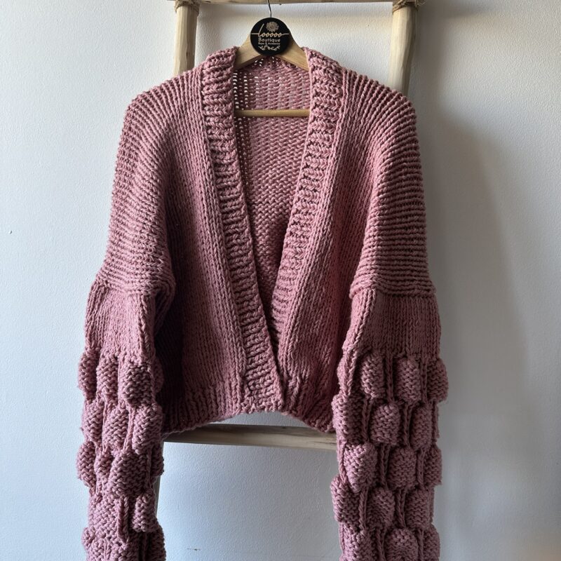 Cardigan burbuja